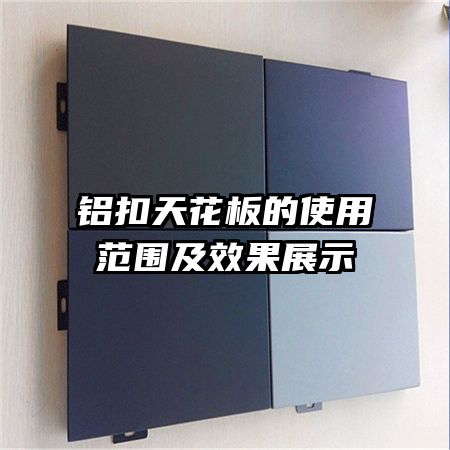 �����컨���ʹ�÷�Χ��Ч��չʾ